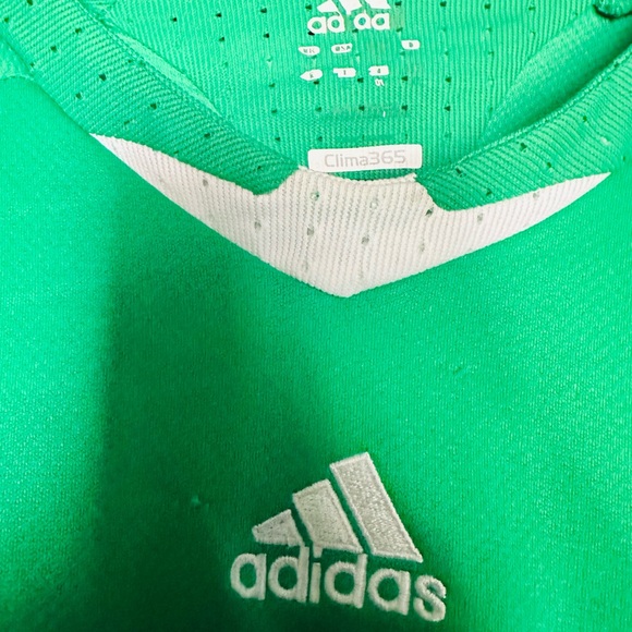 Adidas Green and Red Soccer Jersey - Picture 6 of 6
